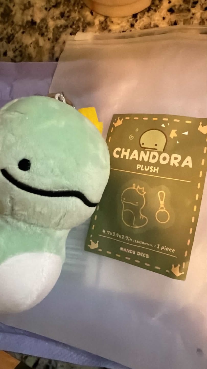Customer photo review of CHANDORA PLUSH DOLL 10CM
