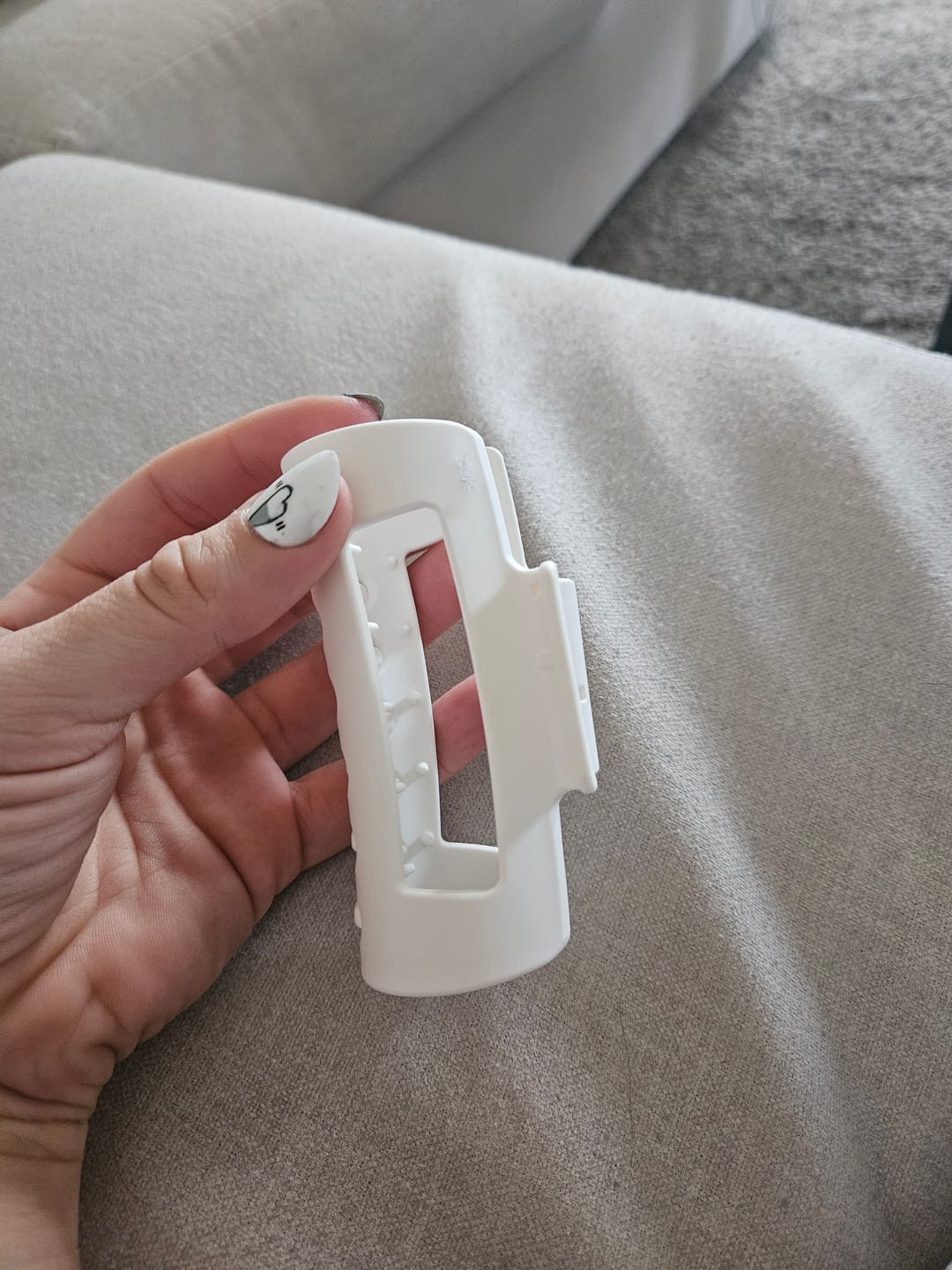 Customer photo review of Cloud Comfort Hair Clip