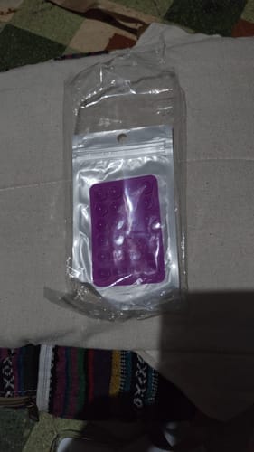 Customer photo review of Sticky Pod for Phone