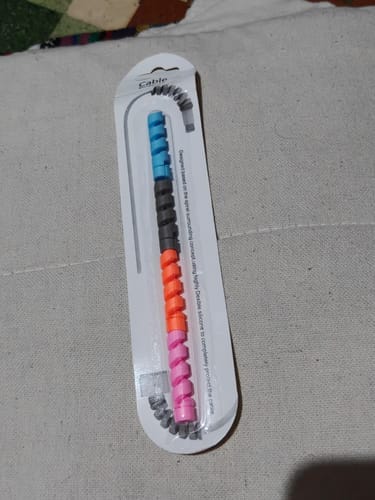 Customer photo review of Spiral Cable Protector