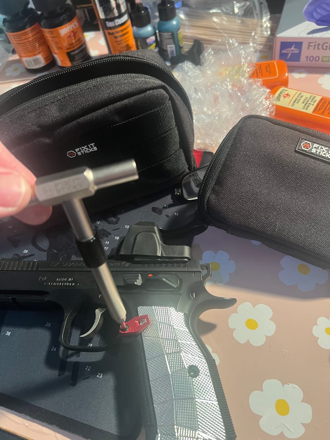 Customer photo review of Carrying Case - Large