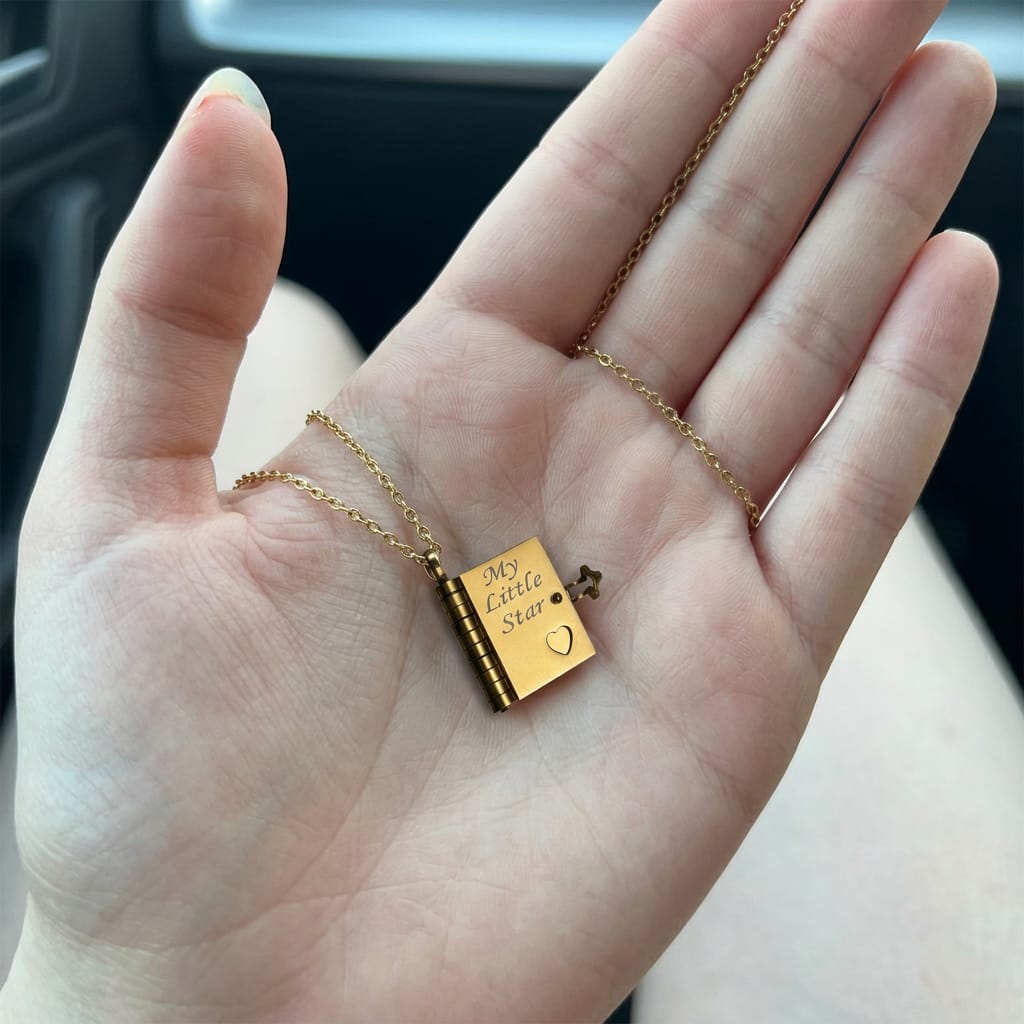 Customer photo review of Hidden Letter Necklace™