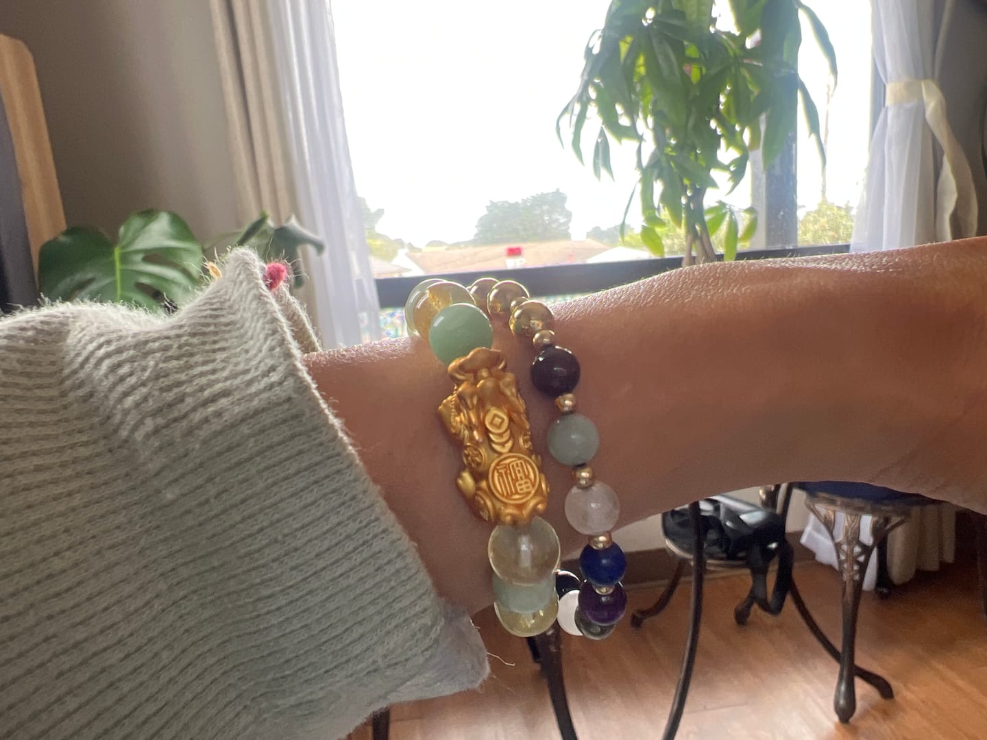 Customer photo review of Lion's Gate 8/8 Mega Money and Romance REAL Gold Bracelet