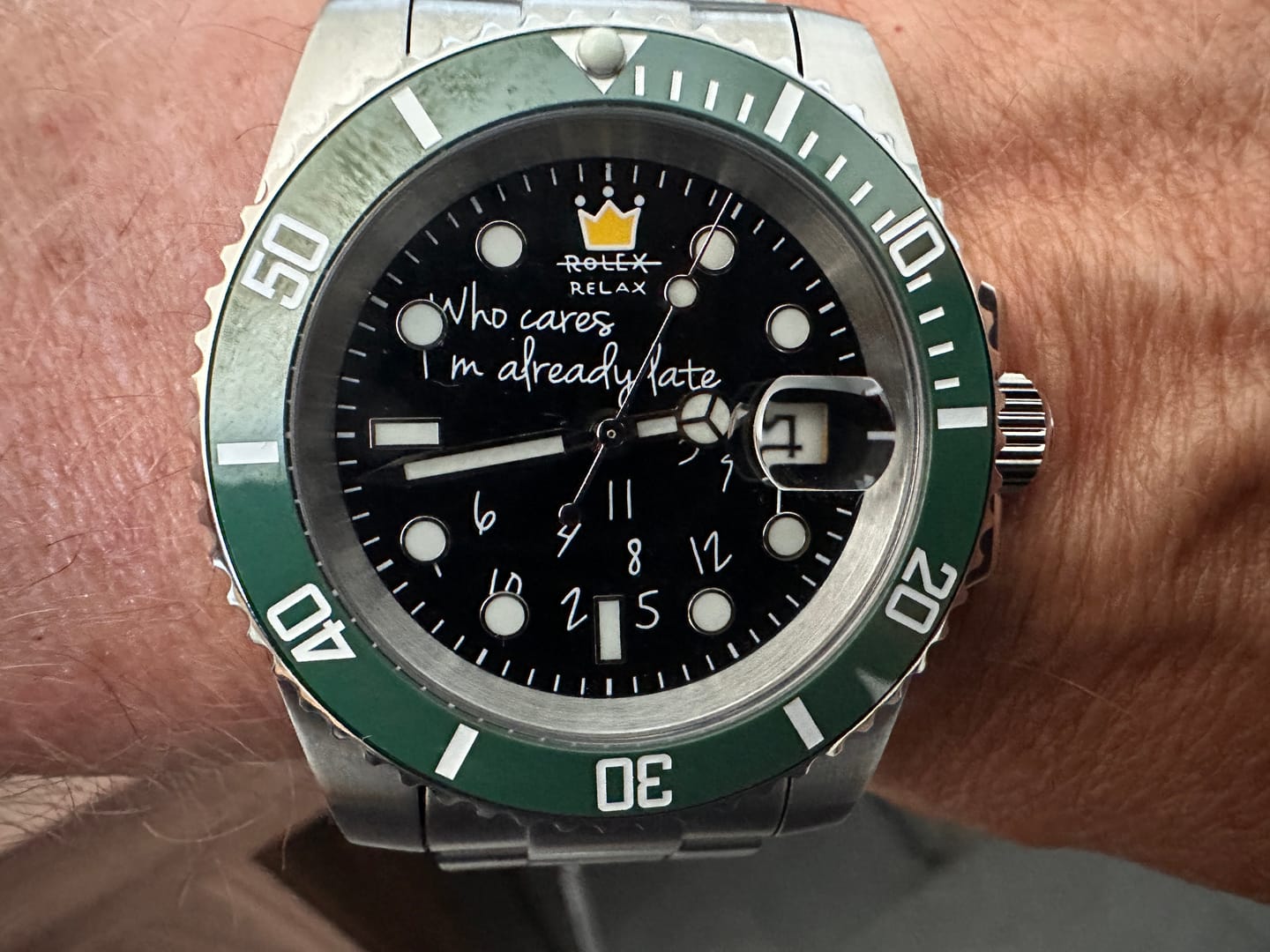 Customer photo review of Product Customization