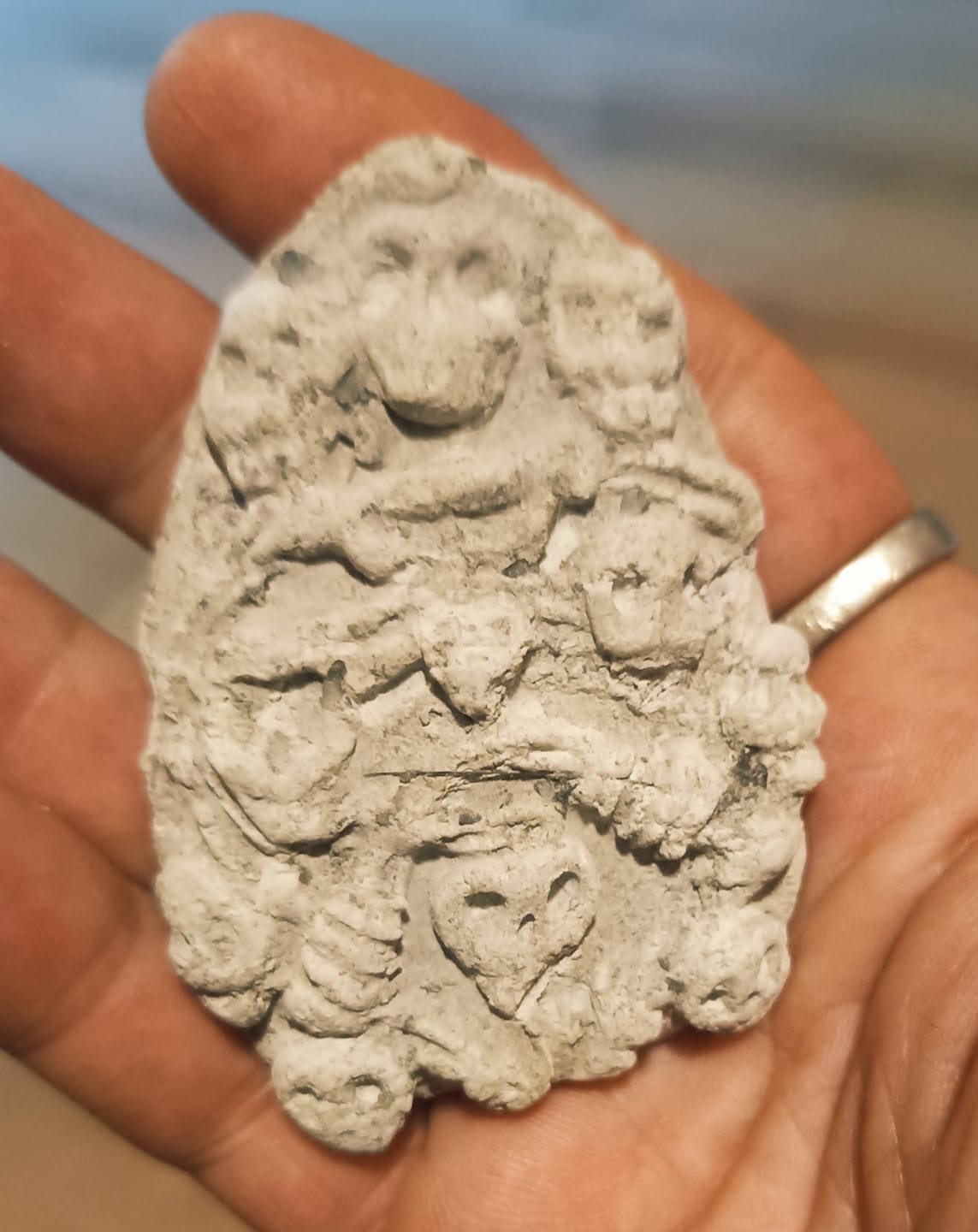 Customer photo review of 🕯️ Plaque votive ésotérique aux Onze Fantômes – Cendres rituelles du Wat Kositaram # 705