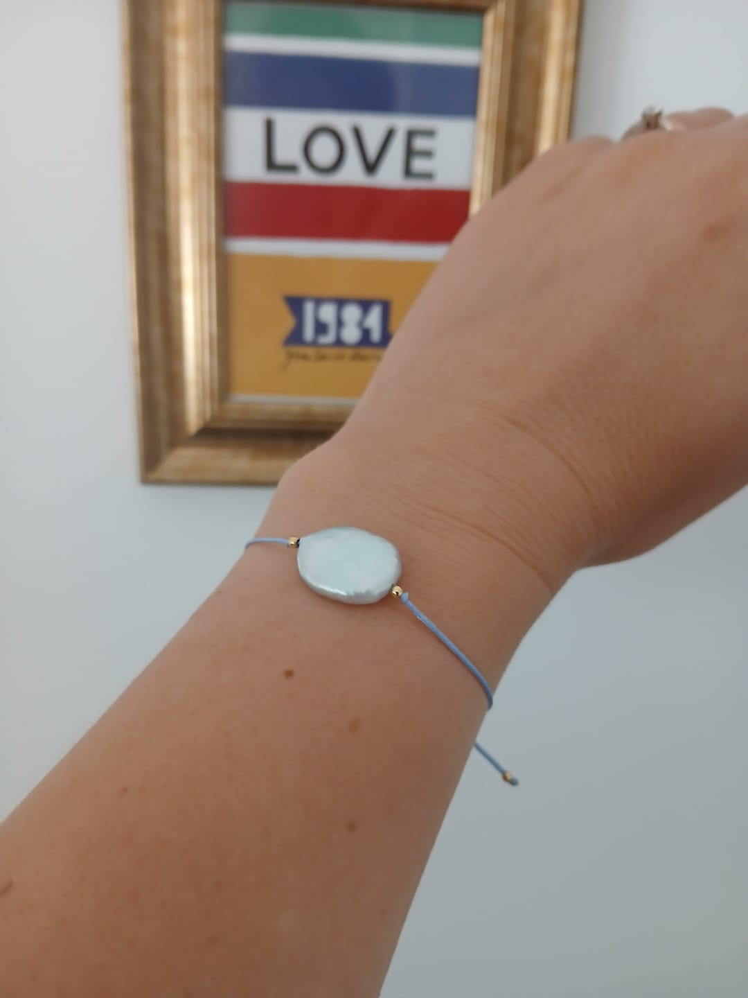 Customer photo review of Pulseira Bubble