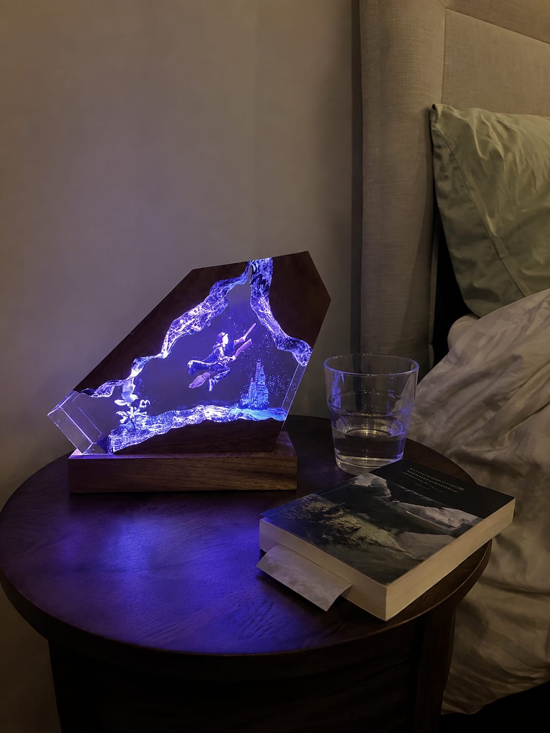 Customer photo review of Zauberwelt Harzlampe mit LED-Licht