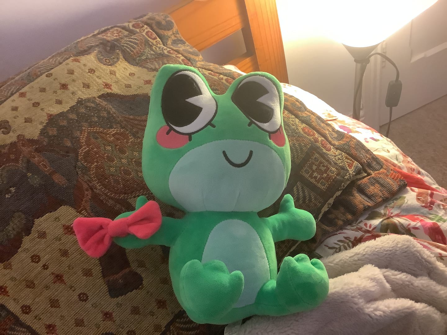 Customer photo review of Ribbit Plush