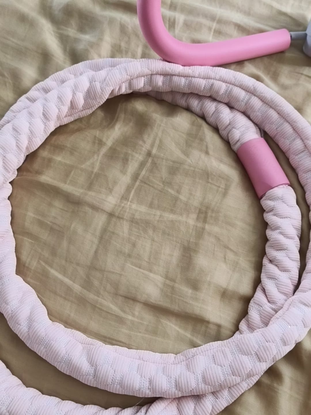 Customer photo review of Build Your Dream Body with SlimHoop™ | Soft Weighted Fitness Hoop