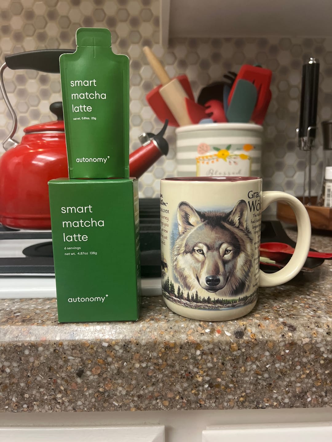 Customer photo review of smart latte travel pack (6 sachets, one-time purchase)