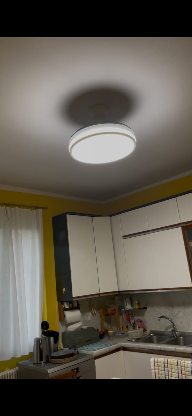 Customer photo review of OSRAM LED Deckenventilator Coromuel, Weiß, 60W, 1065mm, 3000/4000/6500, CCT