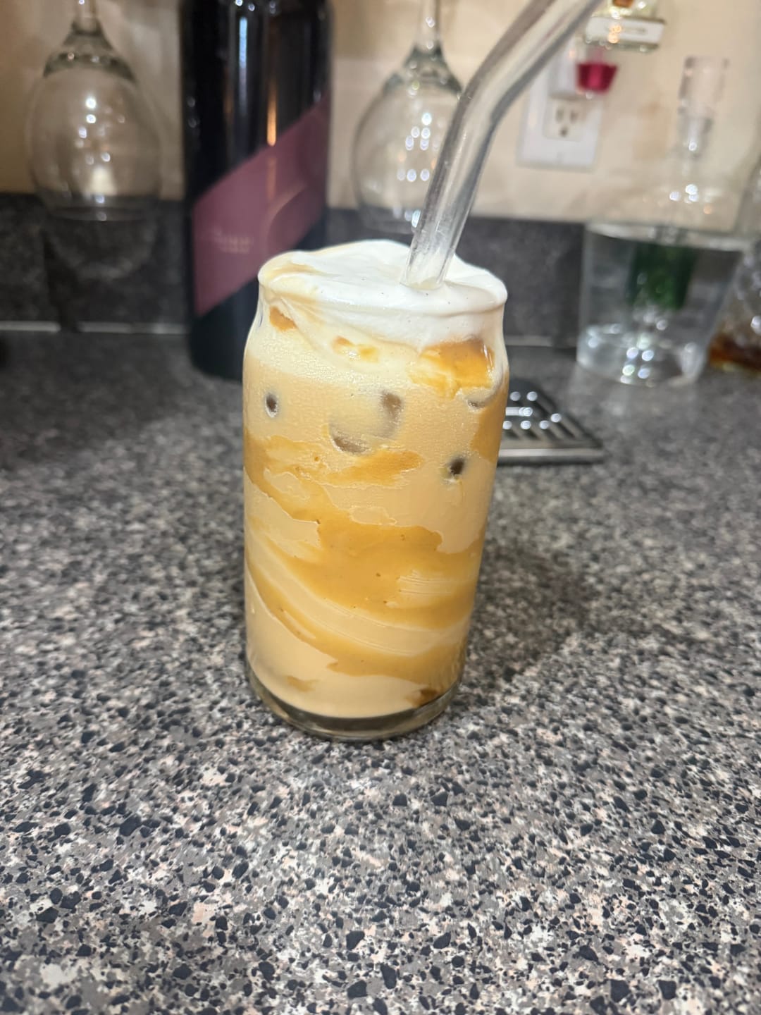 Customer photo review of Blueberry Pancake Syrup
