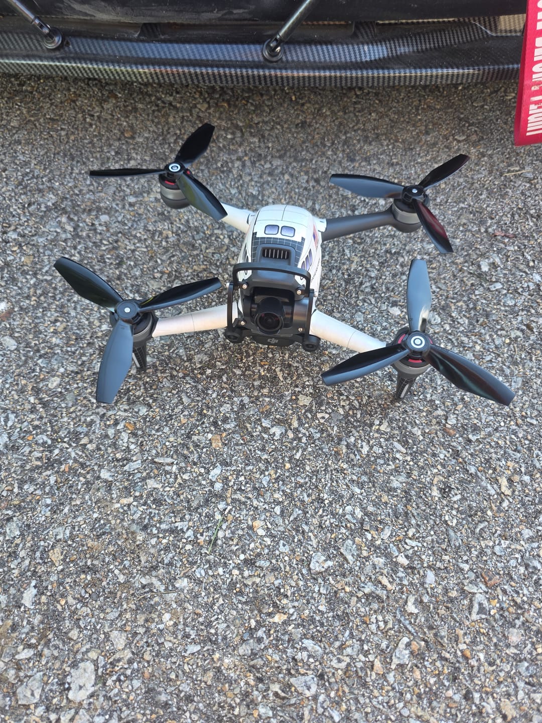 Customer photo review of DJI FPV Ludicrous Upgrade Propeller Set x4 Black