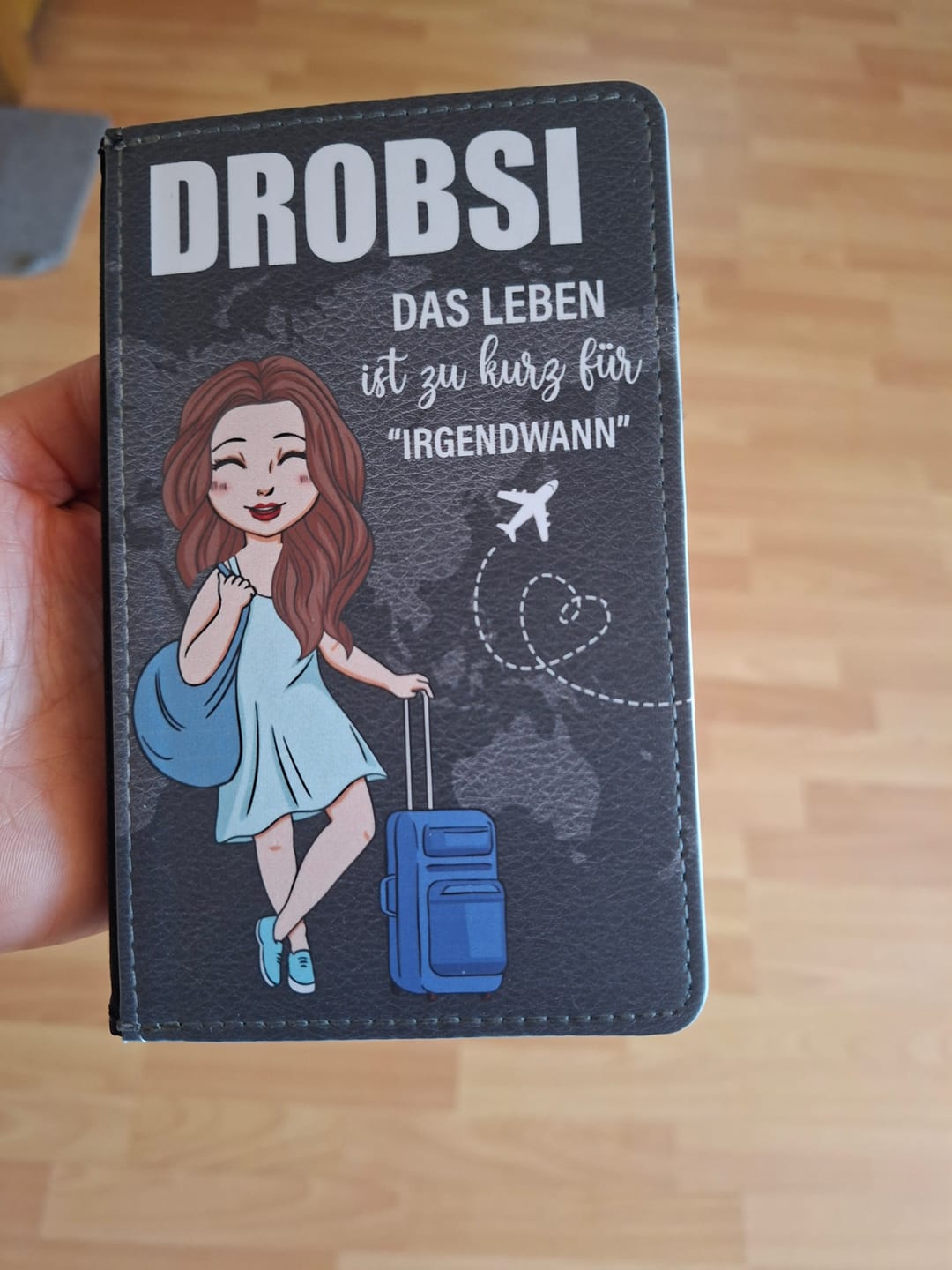 Customer photo review of Auf Reisen - Individuelle Reisepasshülle