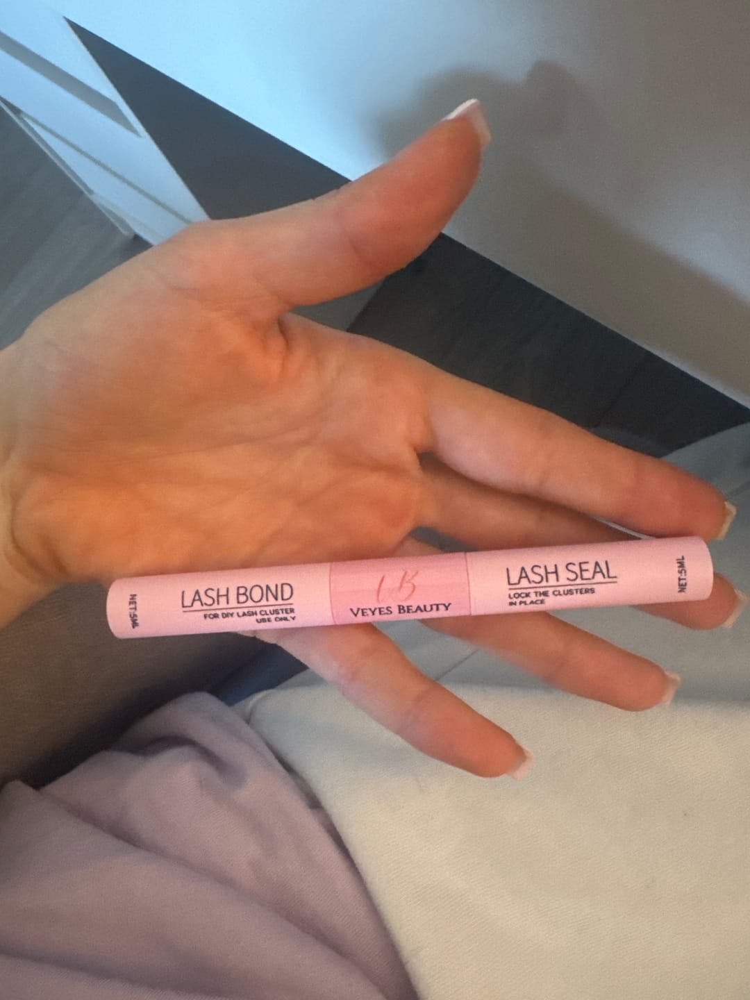 Customer photo review of Lash Bond & Seal - 10ml