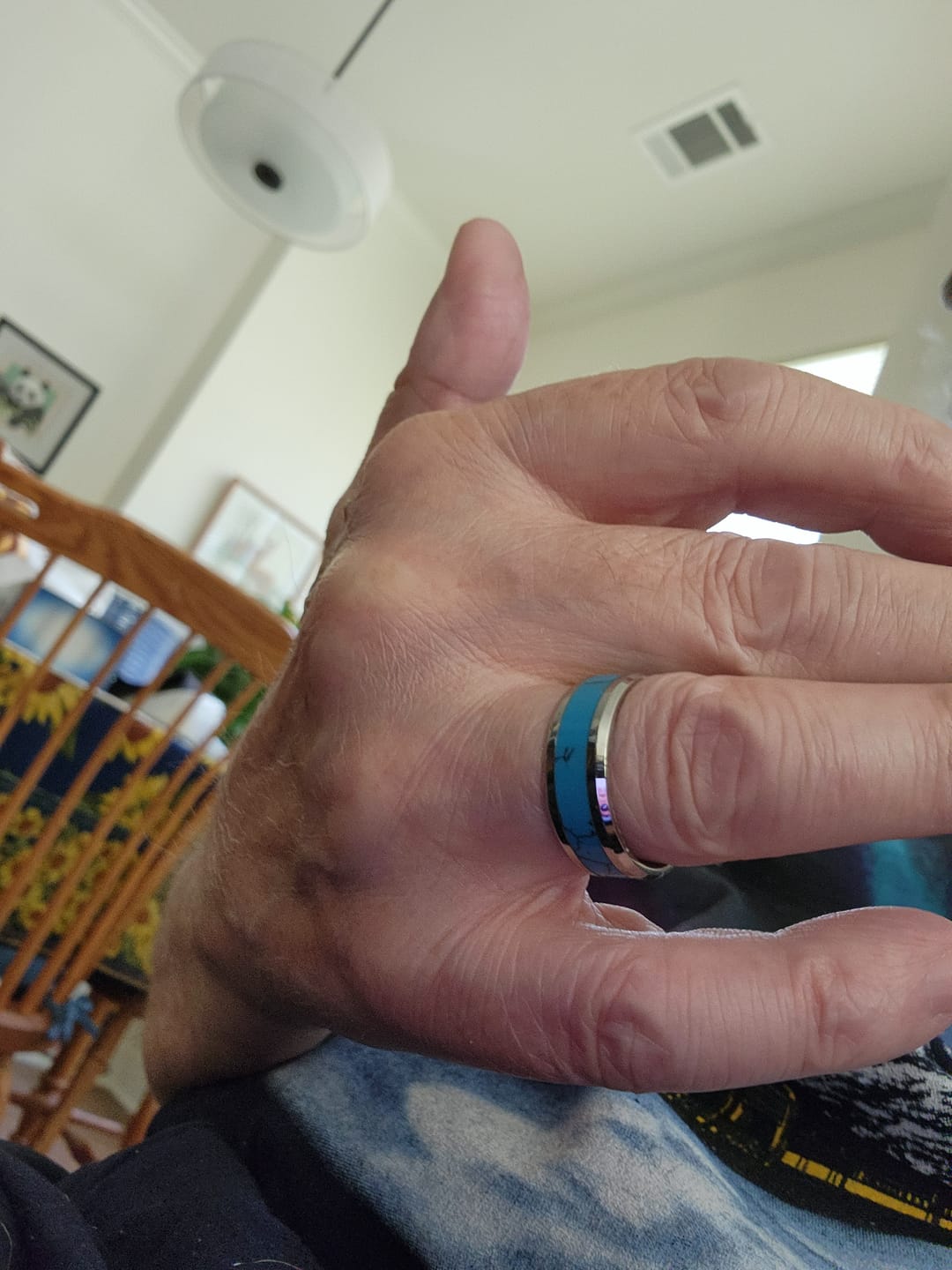 Customer photo review of TURQUOISE BAND.
