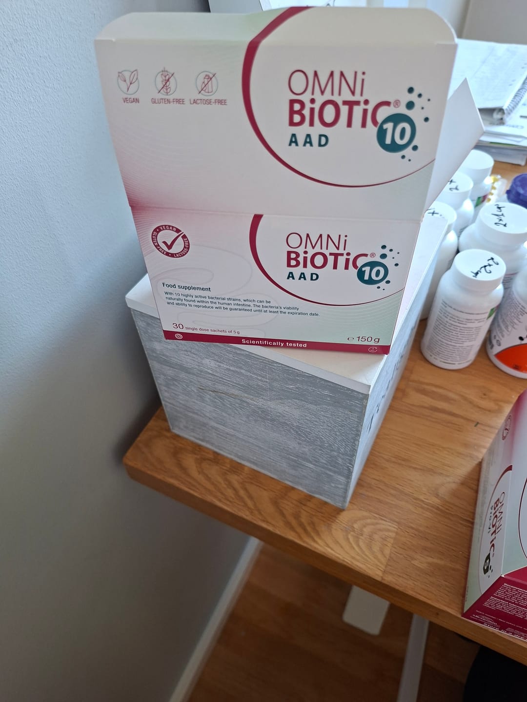 Customer photo review of OMNi-BiOTiC® 10 AAD INT