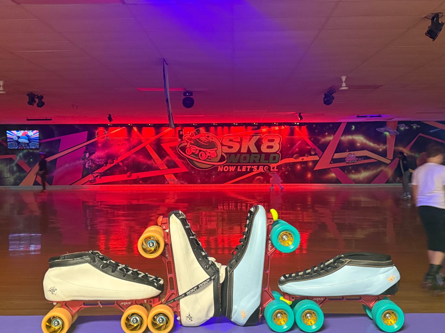 Customer photo review of MyBonts Racer Carbon Speed Skate Boots
