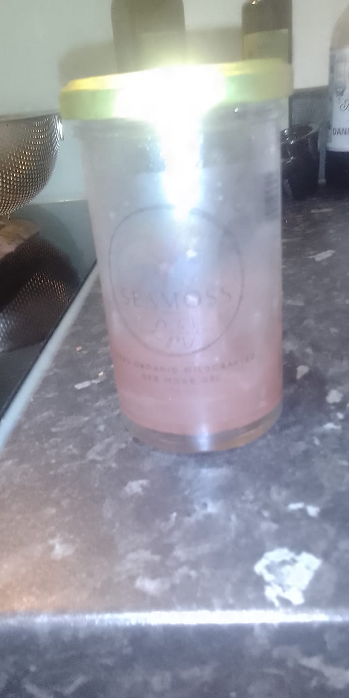 Customer photo review of Purple Sea Moss Gel - Get The Antioxidant Benefits Of Purple Sea Moss (250ml & 500ml)