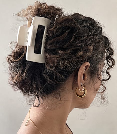 Customer photo review of Cloud Comfort Hair Clip
