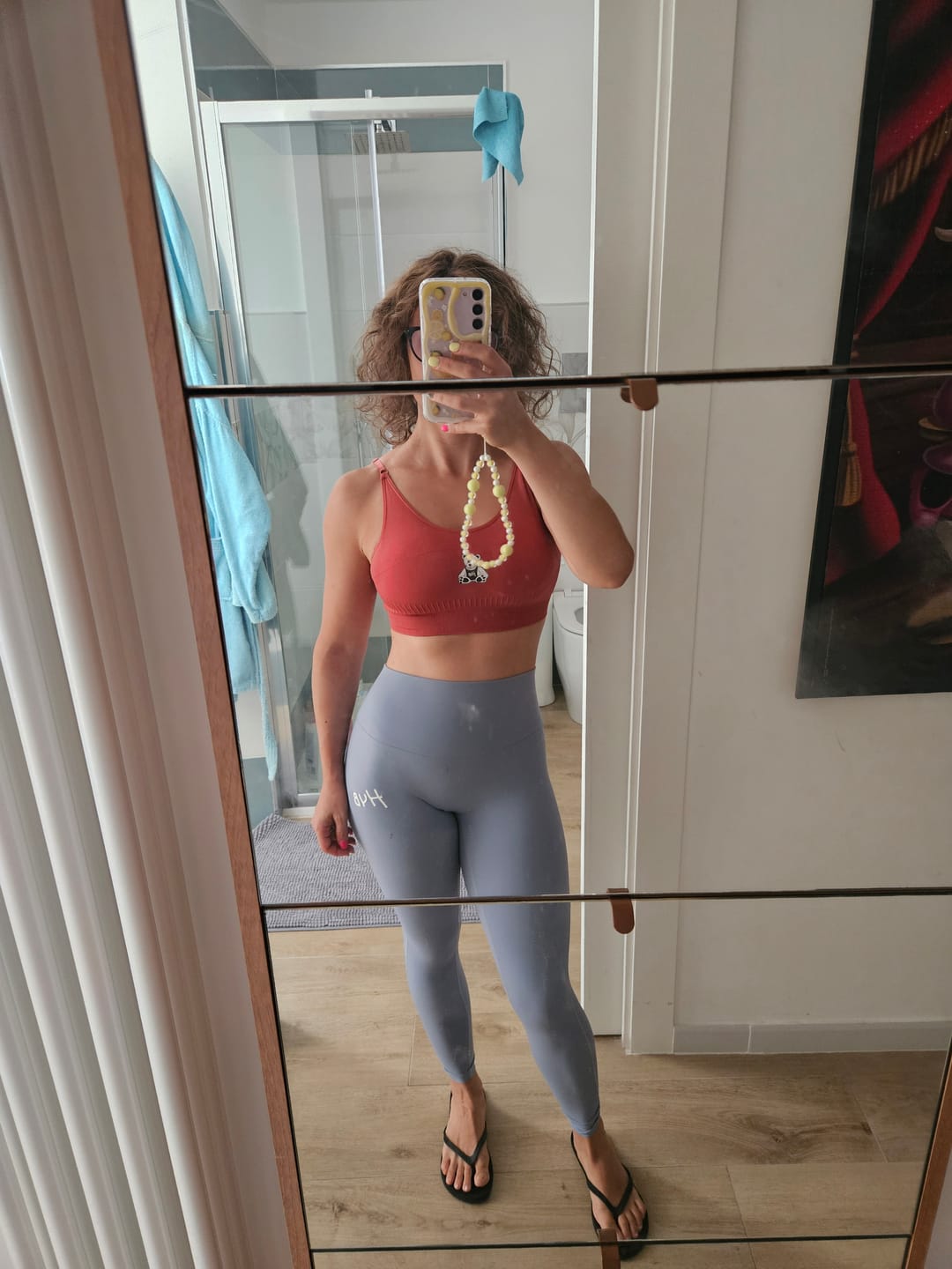 Customer photo review of LEGGINGS VENUS SPORT COBALTO