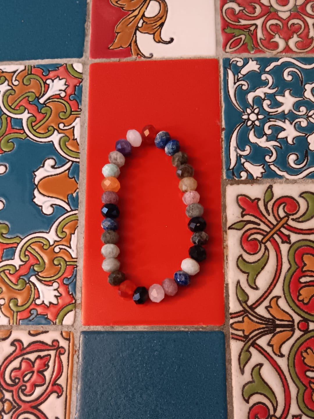 Customer photo review of Trauma Healing Bracelet Stack