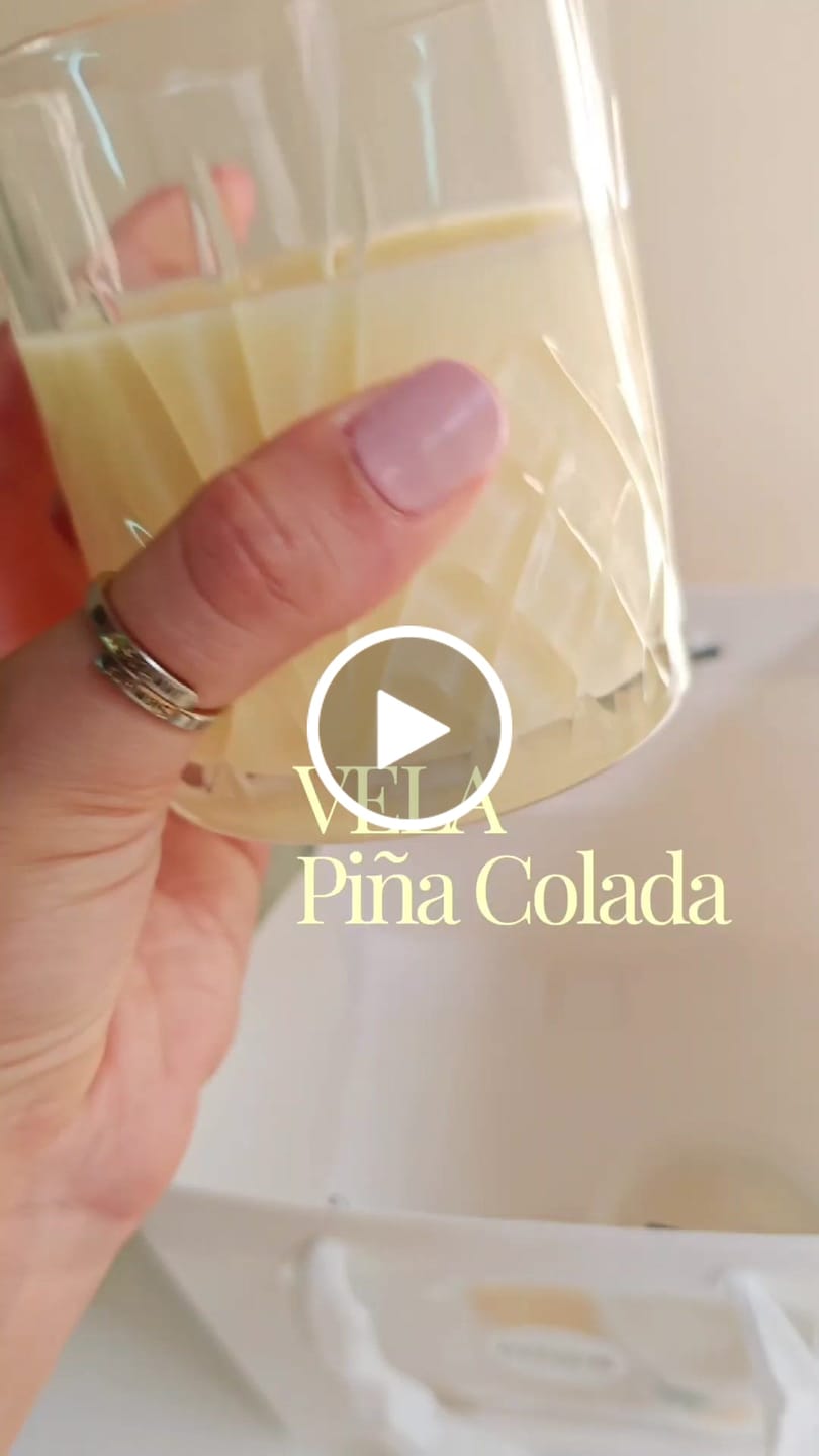 Customer video review of Fragancia COCKTAIL DE PIÑA