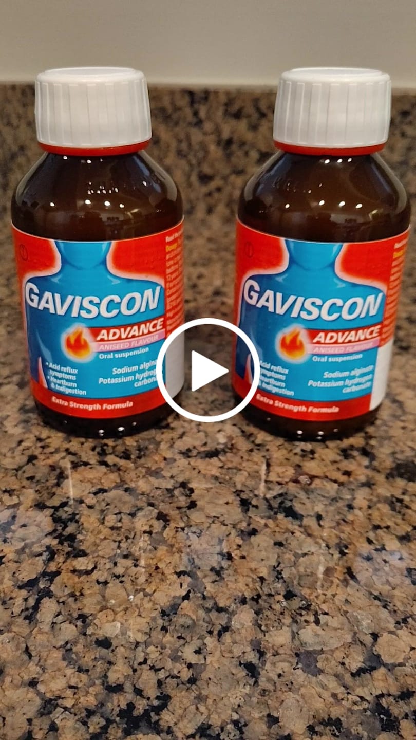 Customer video review of Gaviscon Advance Aniseed Flavour Oral Suspension, 250ml Twin Pack
