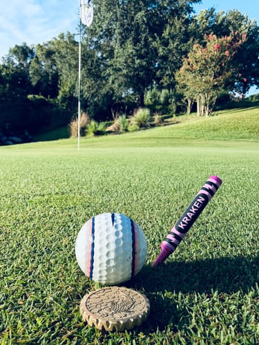 Customer photo review of Koi 2.0 Brass Ball Marker