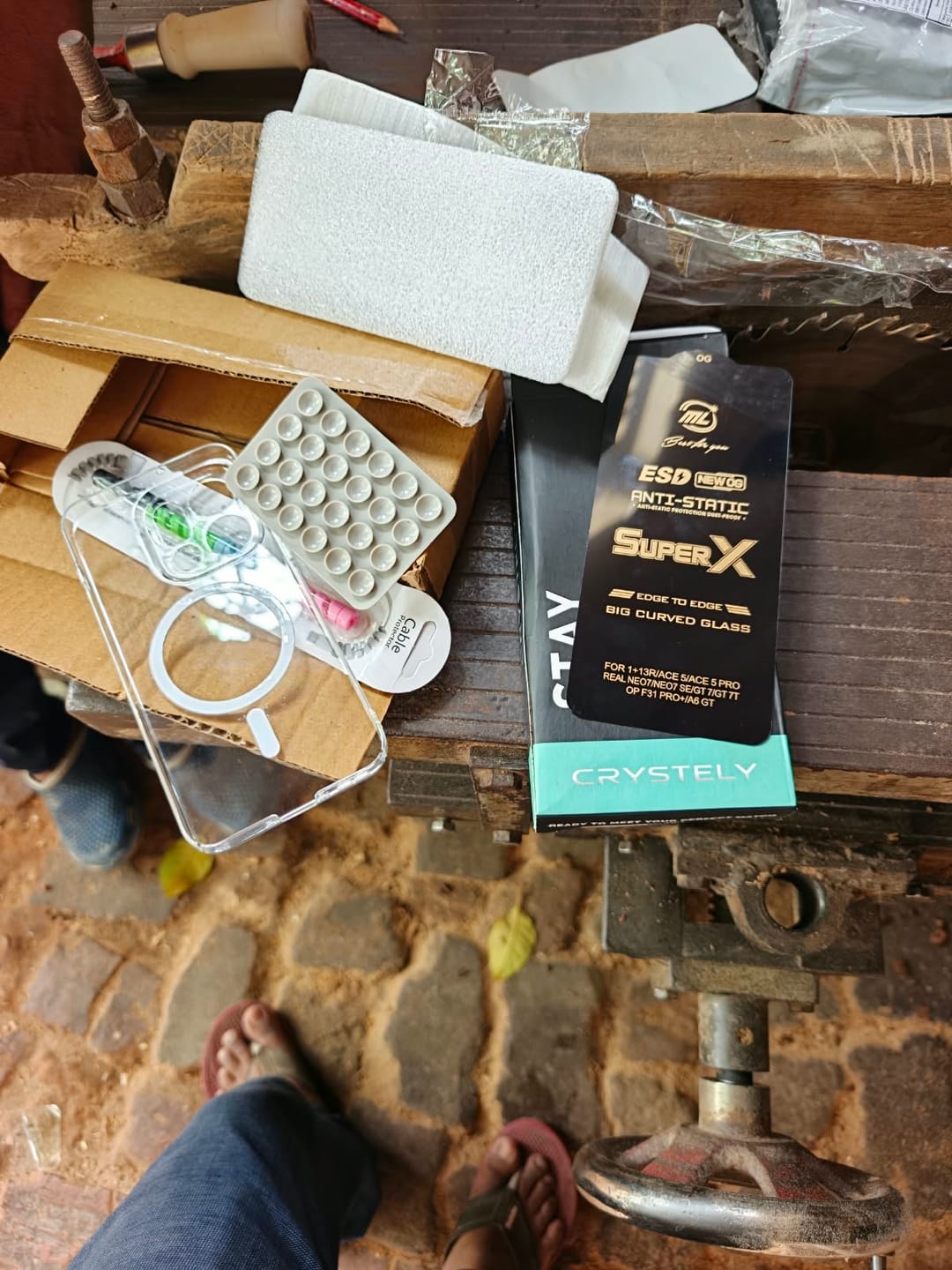 Customer photo review of OPPO FIND X9 - Anti Yellow MagSafe Clear Case