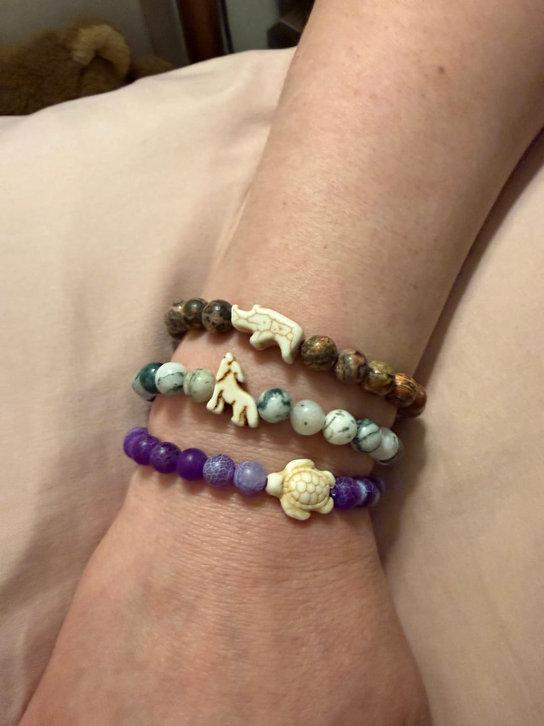 Customer photo review of The Charge Bracelet