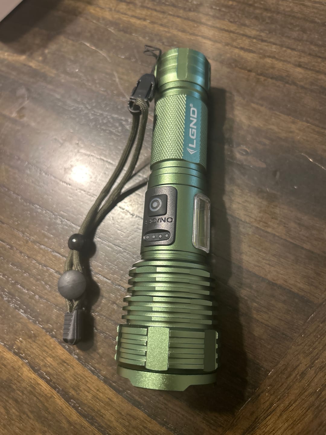 Customer photo review of LGND Outdoors® Ultra-High Intensity Flashlight