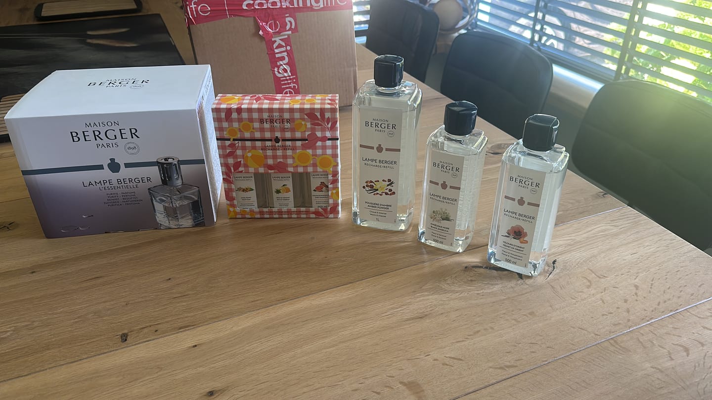 Customer photo review of Maison Berger Navulling - voor geurbrander - Cotton Caress - 1 Liter