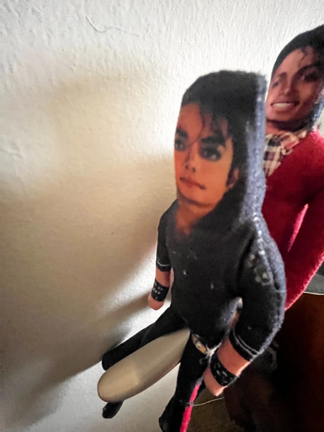 Customer photo review of Mini Michael Doll Plush