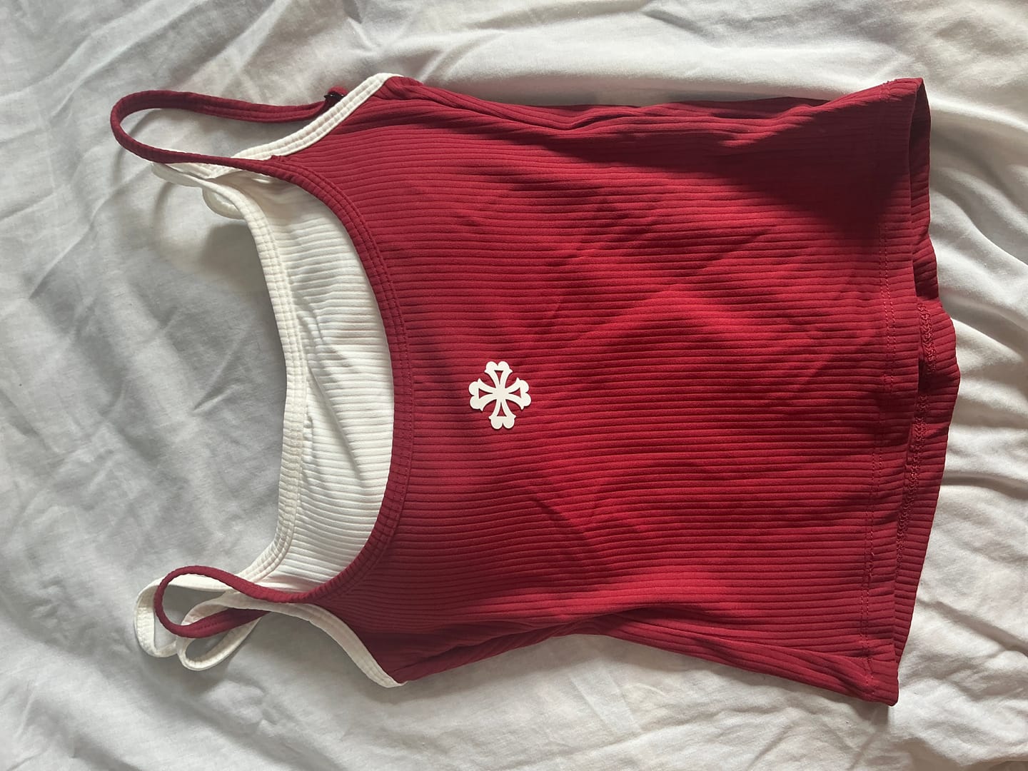 Customer photo review of Aelfric Eden Contrast Layered Padded Cami Top