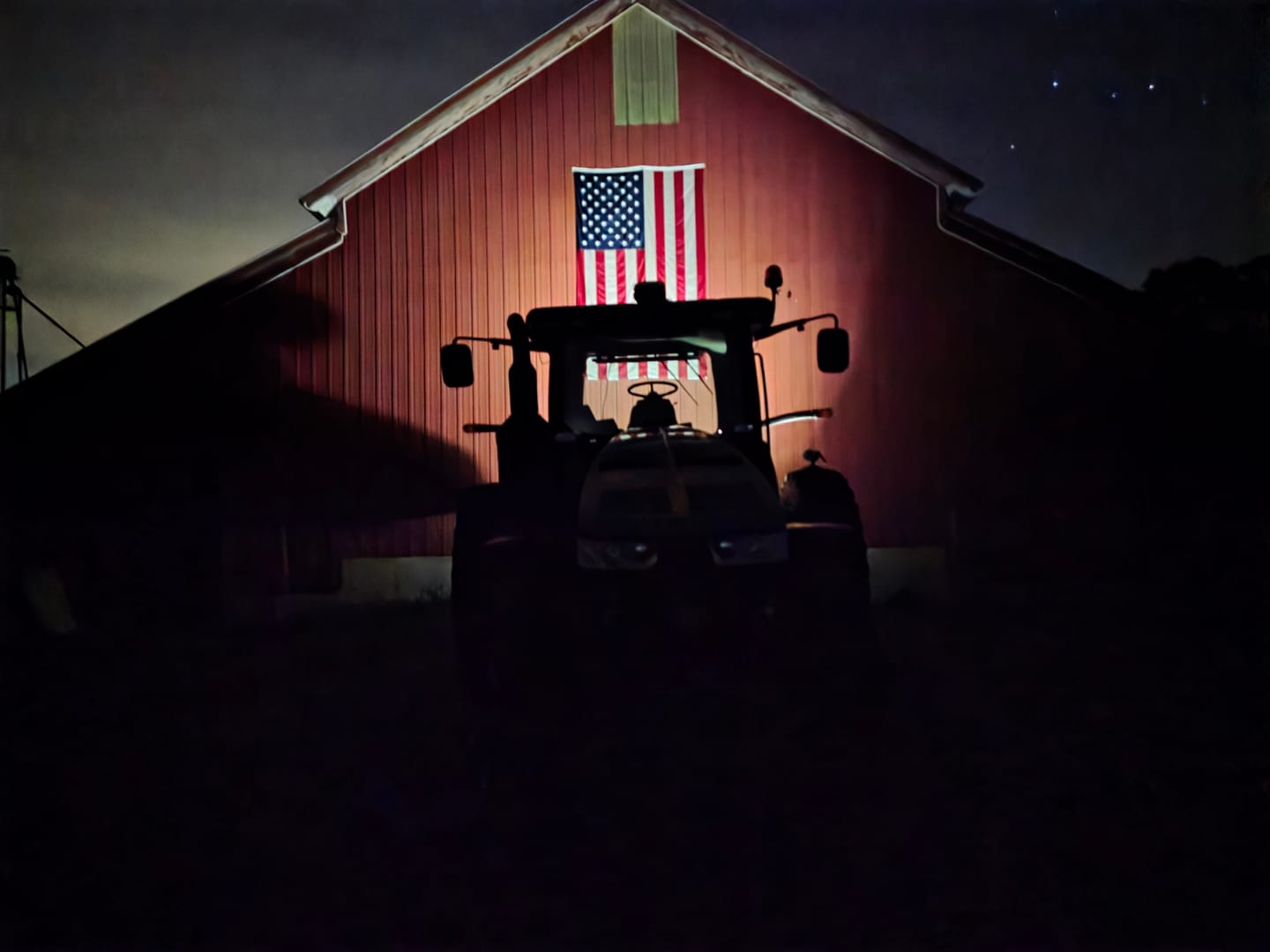 Customer photo review of 6' x 10' American Flag