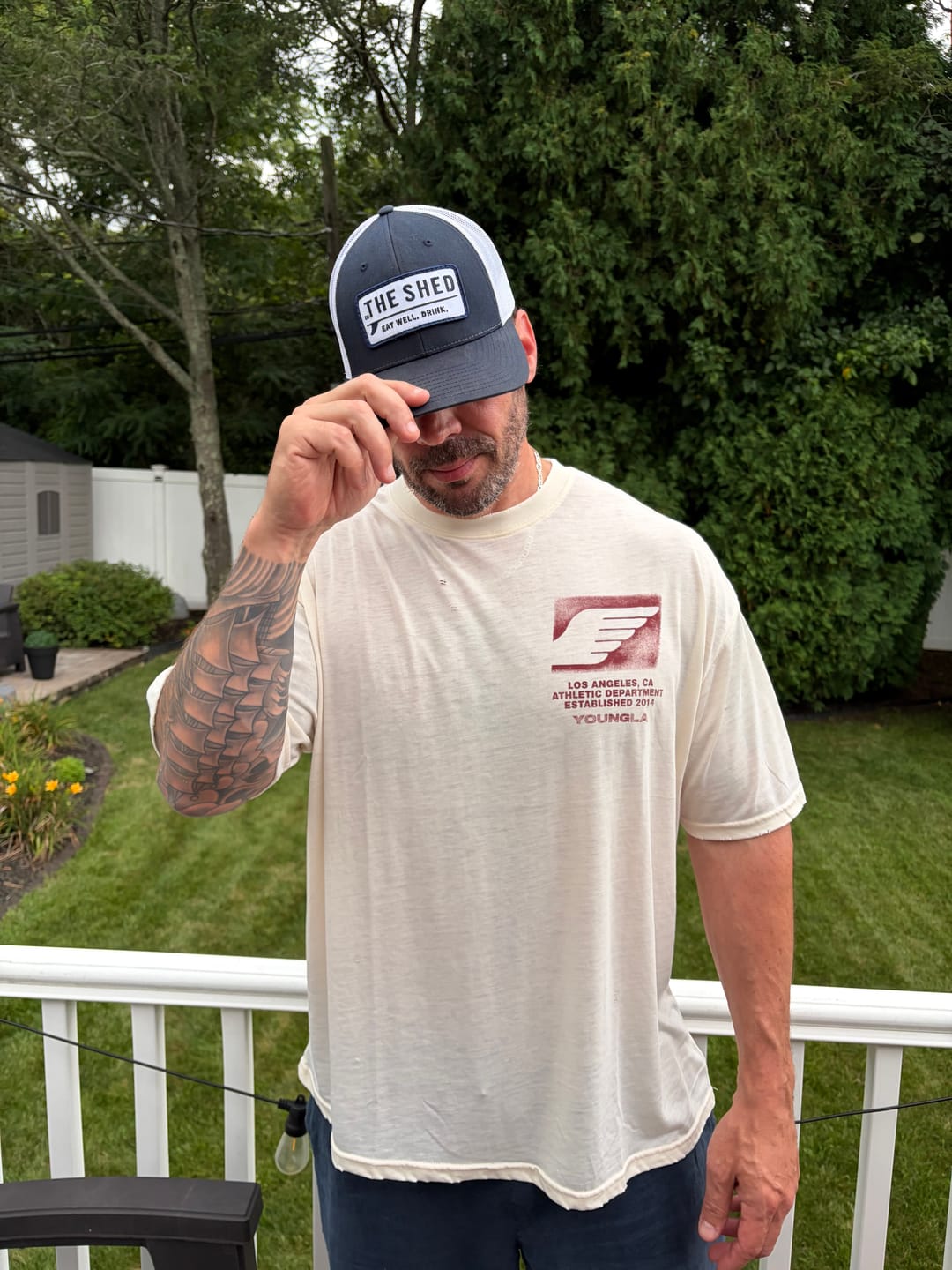 Customer photo review of 4224 - Golden Era Soft Burnout Tees