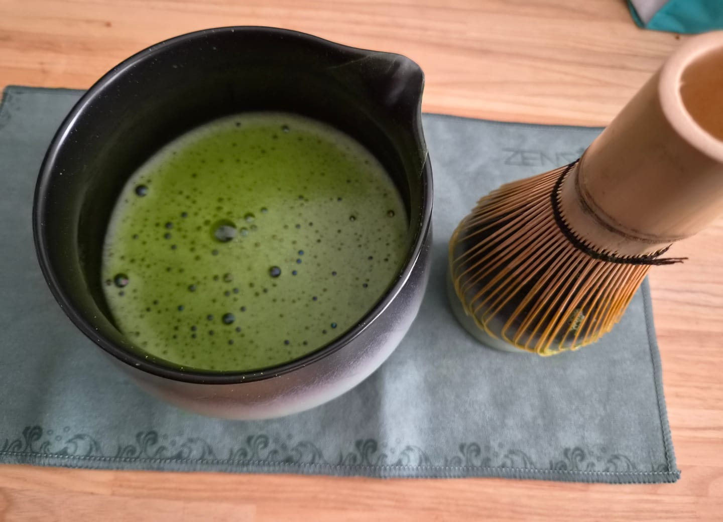 Customer photo review of Japan Matcha Ujicha Bio
