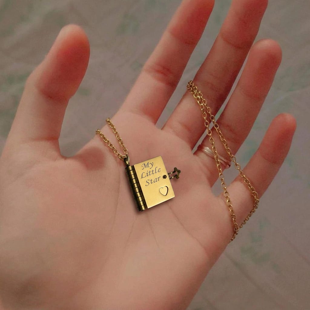 Customer photo review of Hidden Letter Necklace™