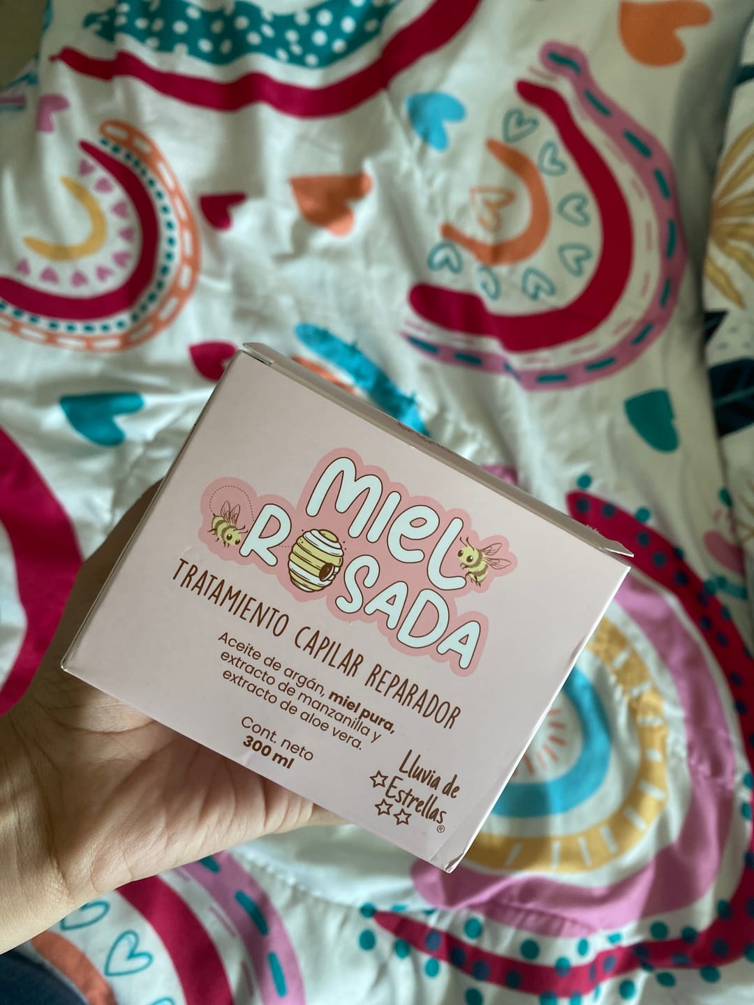 Customer photo review of TRATAMIENTO MIEL ROSADA