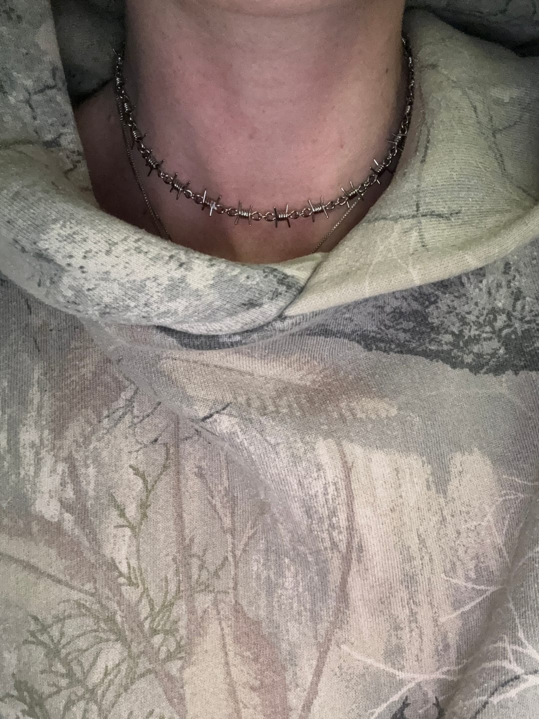 Customer photo review of Barbed Wire Choker