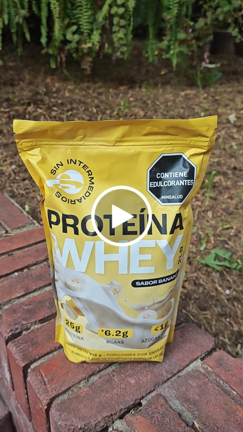 Customer video review of Proteína Whey - Banano