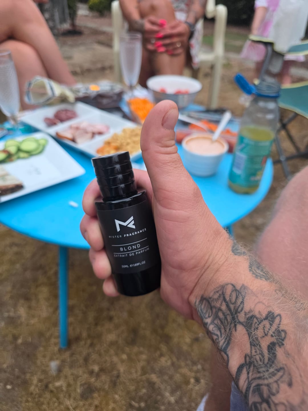 Customer photo review of Blond