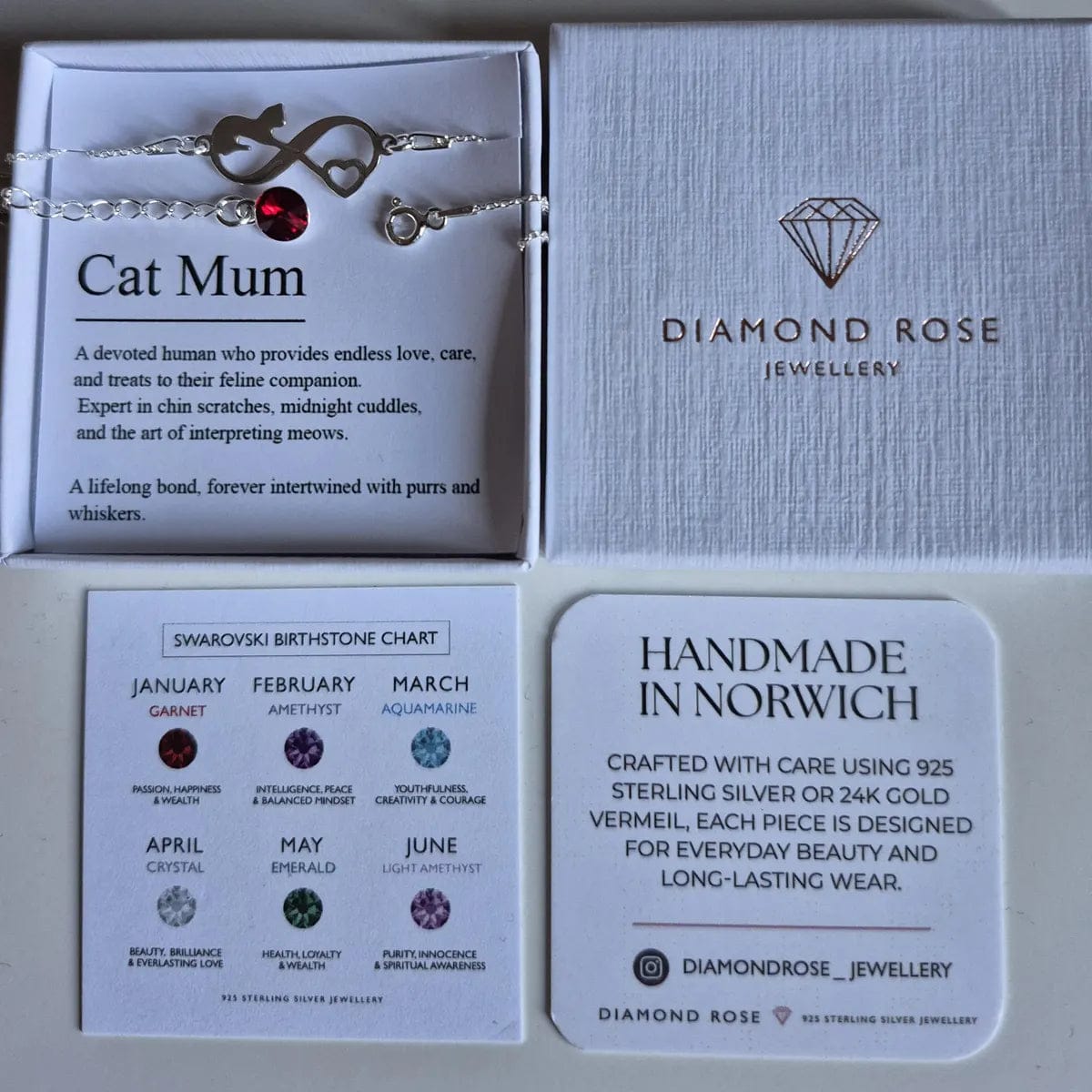 Customer photo review of Cat Mum Bracelet