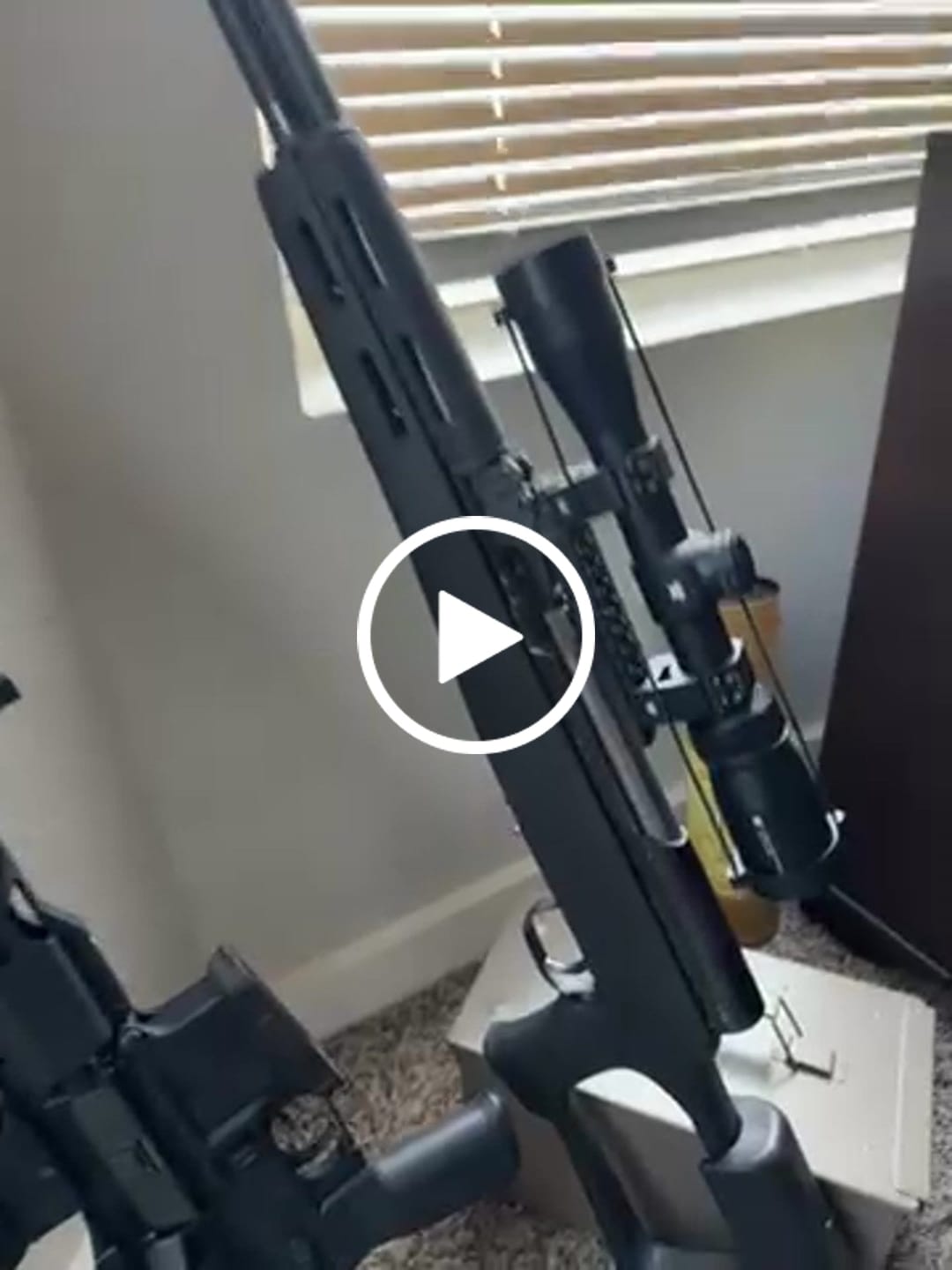 Customer video review of SKS No Drill Scout Scope Mount for Long Eye Relief rifle scope GEN 2