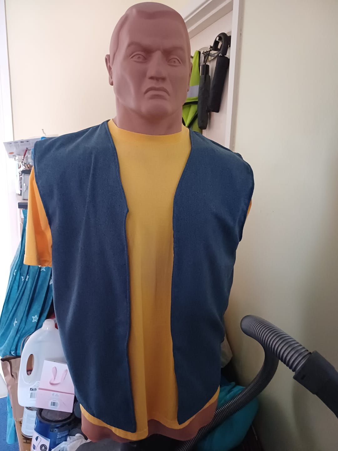 Customer photo review of Soft Textured Furnishing Fabric
