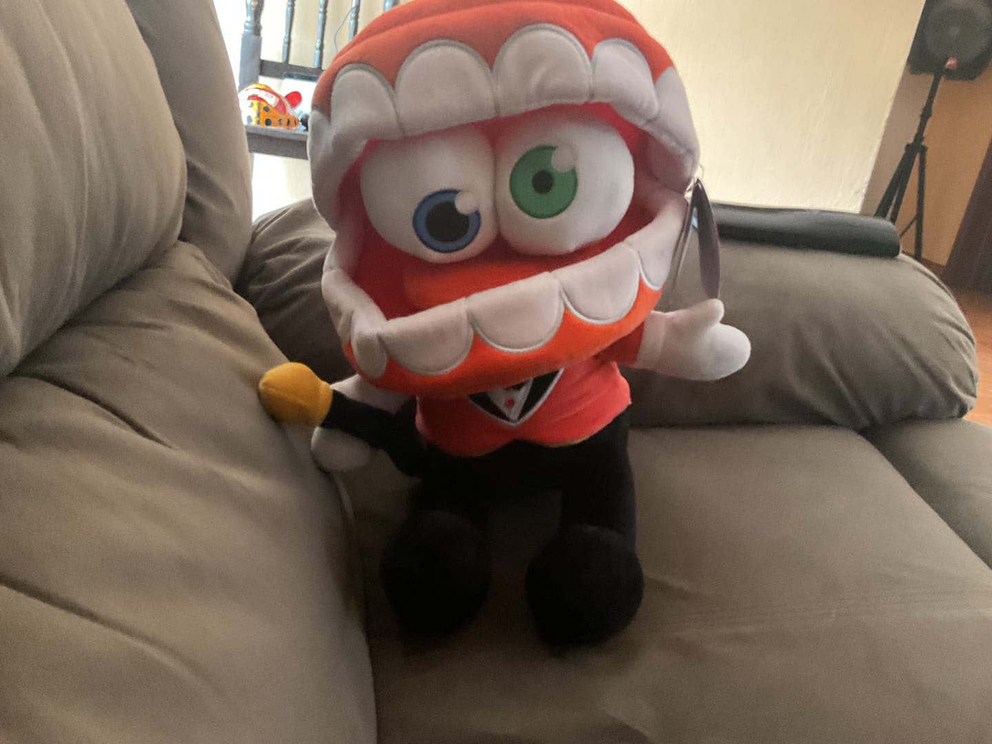 Customer photo review of Caine Plush