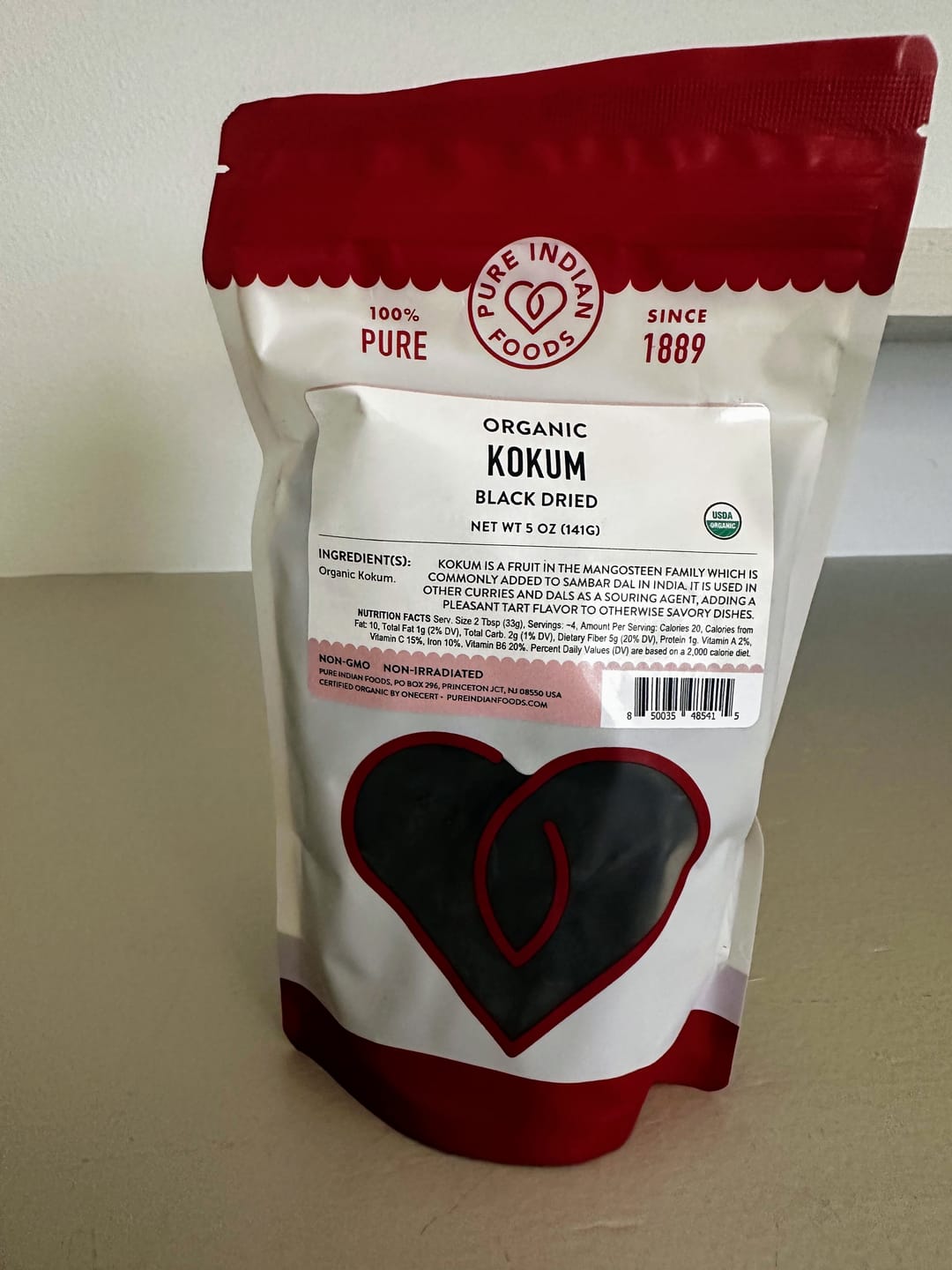 Customer photo review of Kokum, Black Dried, Certified Organic - 5 oz