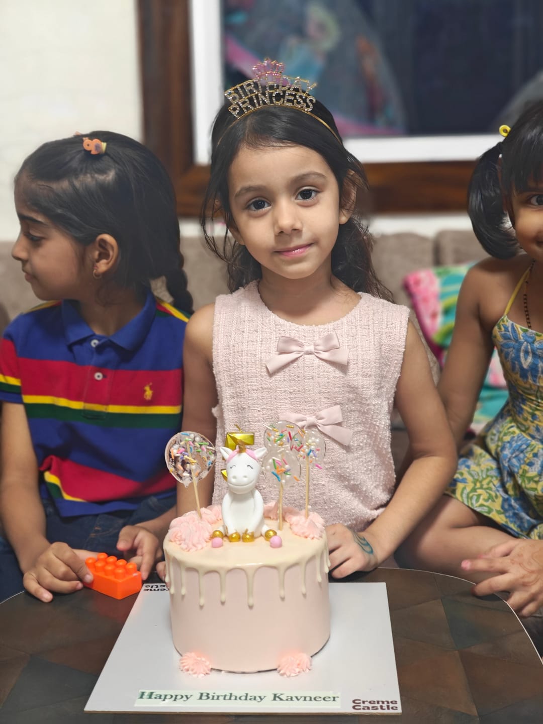 Customer photo review of Unicorn Drip Cream Cake