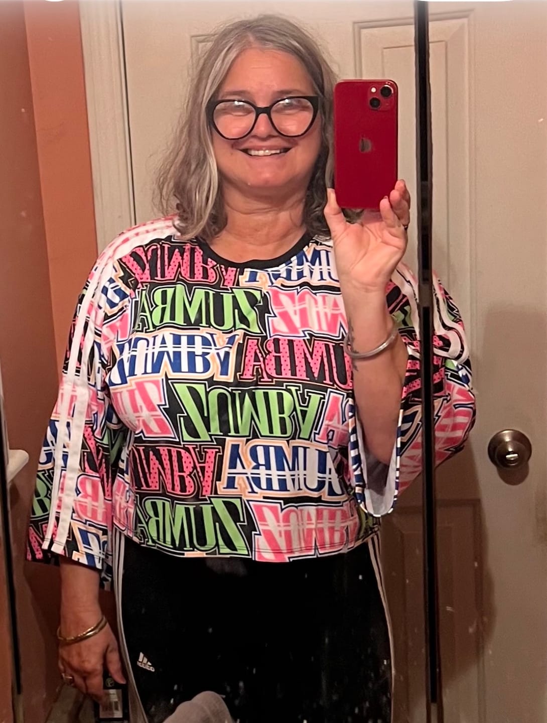Customer photo review of Dale-Z Oversized Boxy Crop Top